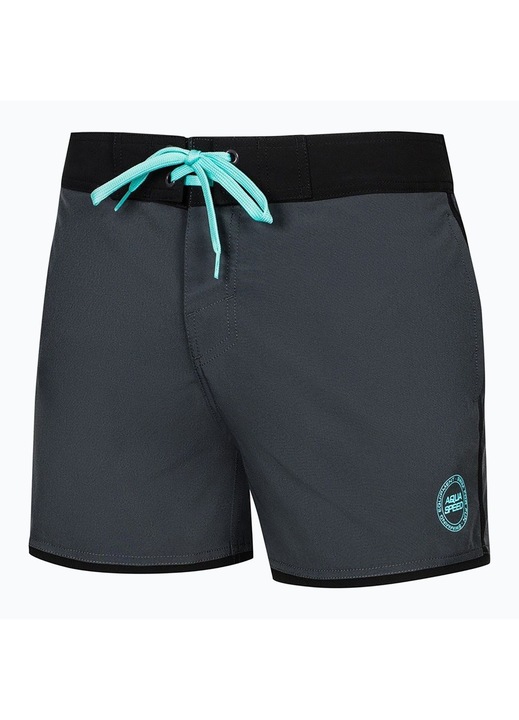 Ferfi furdonadrag, AQUA-SPEED, Axel, szurke, polieszter, Sötétszürke, M