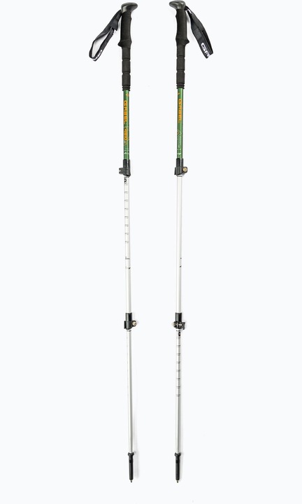 Túrabotok, GABEL, Fém, 144 cm, Fekete/Ezüst