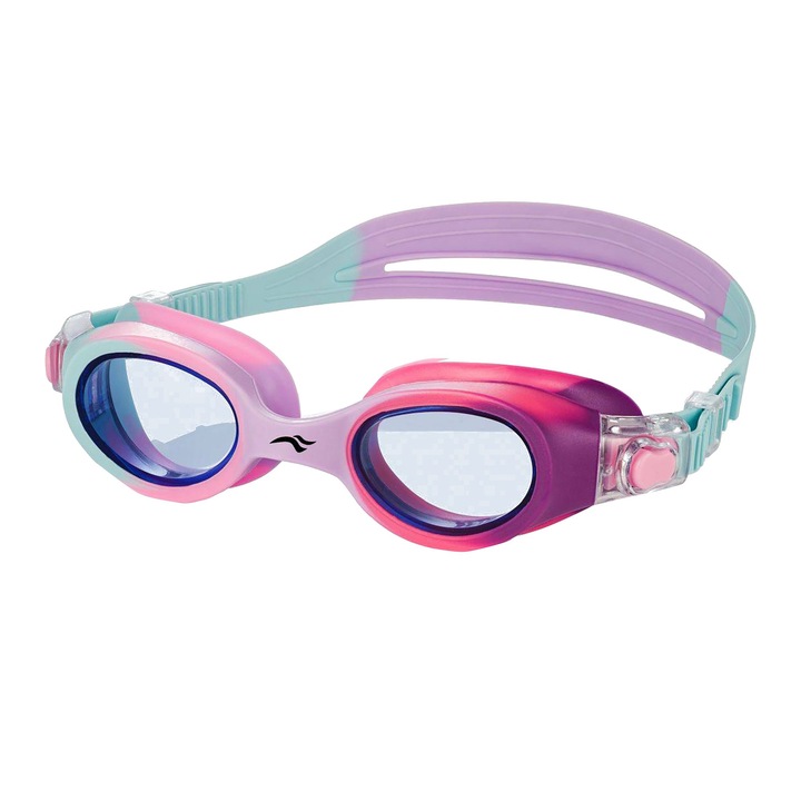 Ochelari de inot pentru copii, Aqua Speed, Polietilena/Silicon/Policarbonat, Multicolor