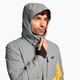 Geaca de ski barbati, 4F, Poliester, Galben/Gri, Gri/Galben