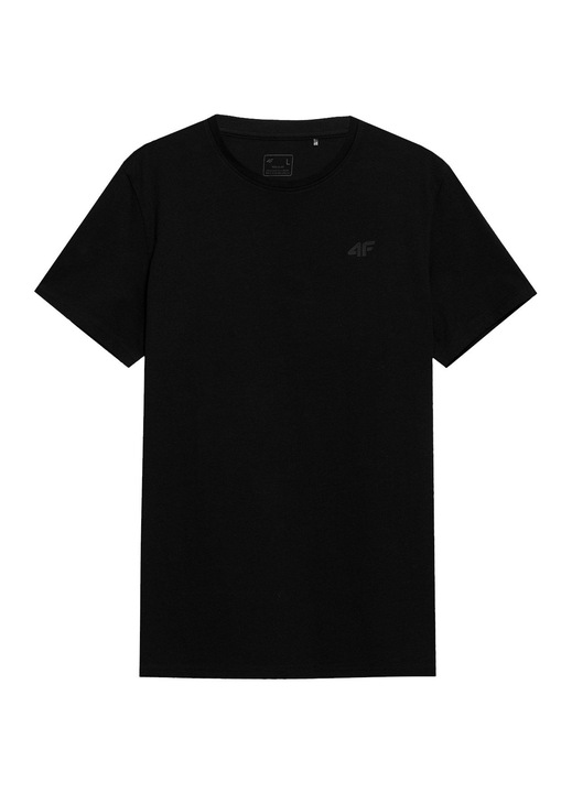 Férfi póló, 4F, pamut, fekete, 3XL-es méret