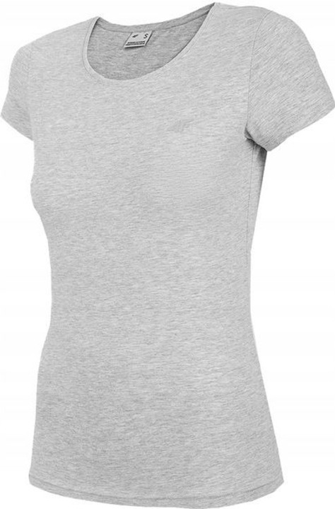 Tricou dama, 4F, Bumbac, Gri2