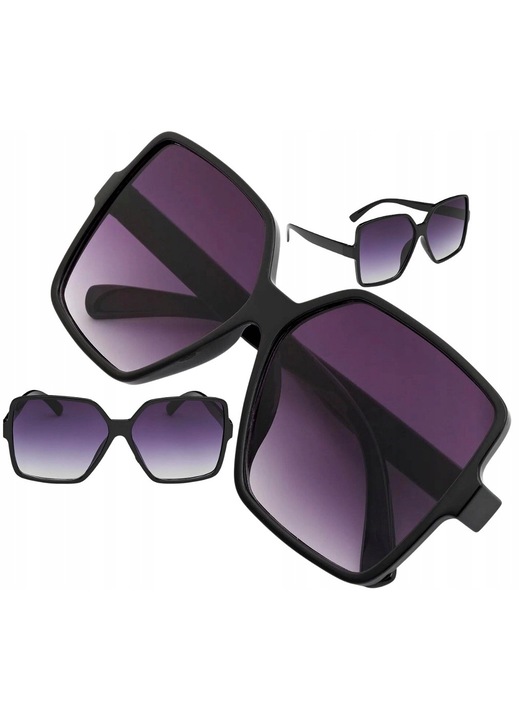 Квадратни слънчеви очила Папийонки, за жени