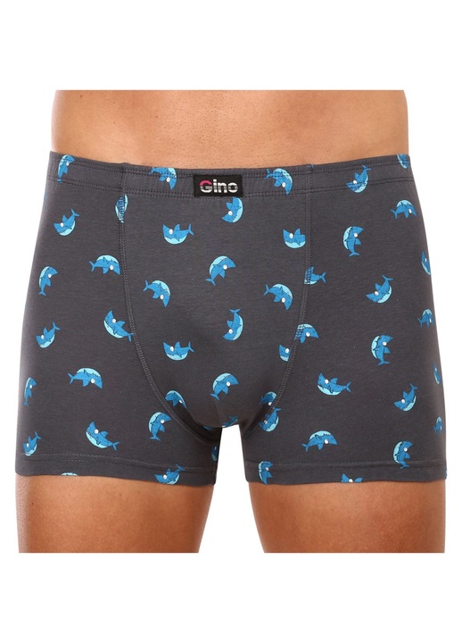 Boxeri barbati, Gino, Bumbac, Gri, M