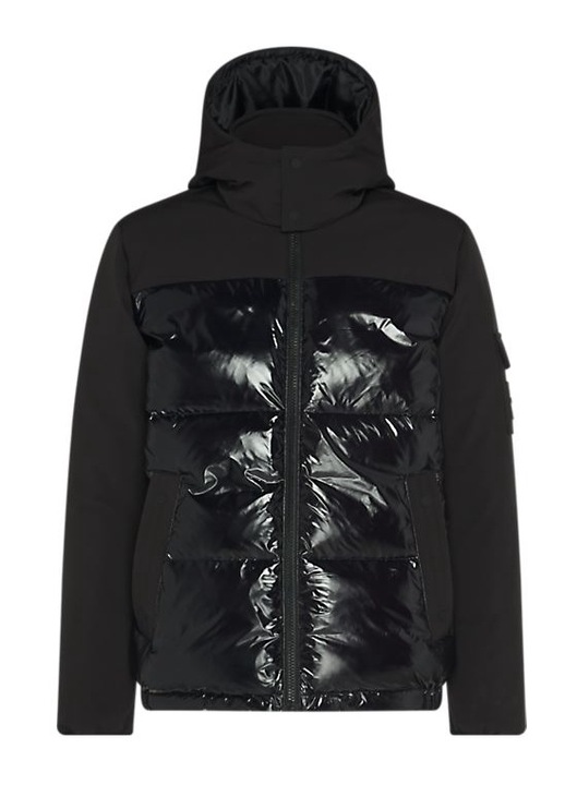 Jacheta barbati, Calvin Klein, Poliester, Negru, Negru