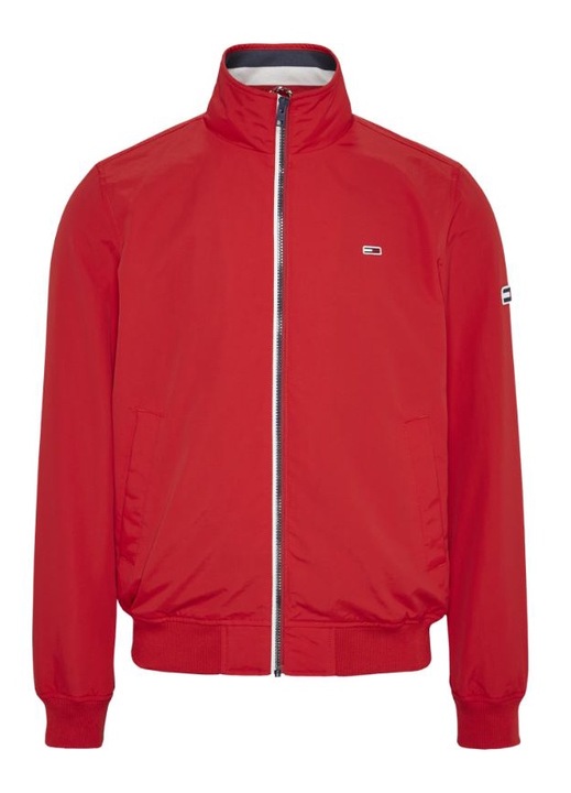 Jacheta barbati, Tommy Jeans, Poliamida, Rosu, M