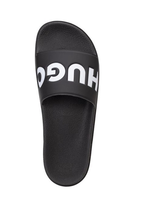 Papuci barbati, Hugo, Poliester, Negru, 41