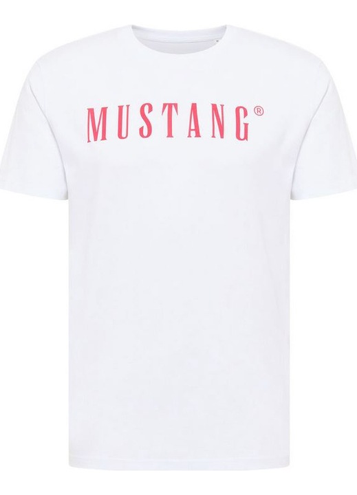 Ferfi polo, Mustang, Pamut, Feher, Fehér