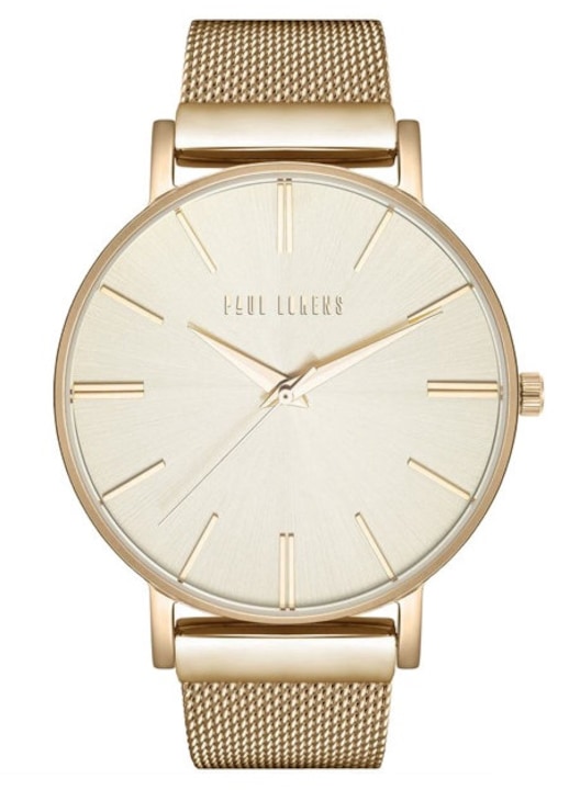 Ceas dama din metal, Paul Lorens, Auriu