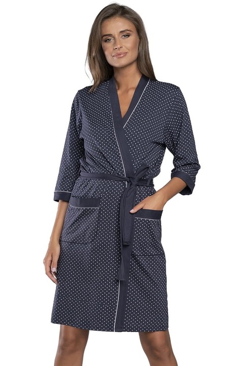 Halat dama Italian Fashion Montana 3/4 maneca albastru inchis S