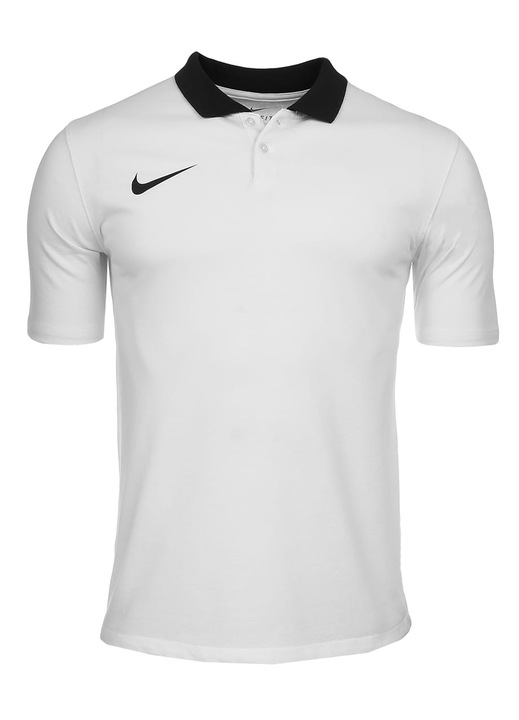 Férfi póló, Nike, poliészter, fehér, Fehér