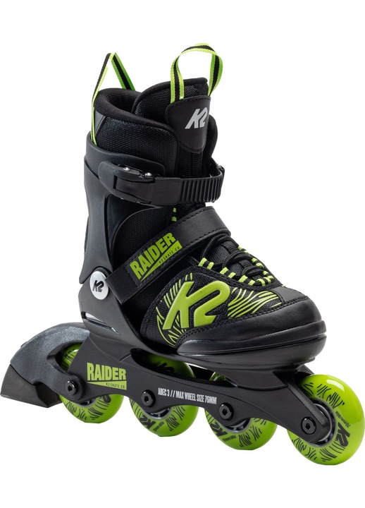 Детски ролкови кънки, K2, Marlee, Черен/Зелен, 32-37EU