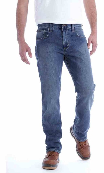 Blugi barbati, Carhartt, Bumbac, Albastru, 30/30