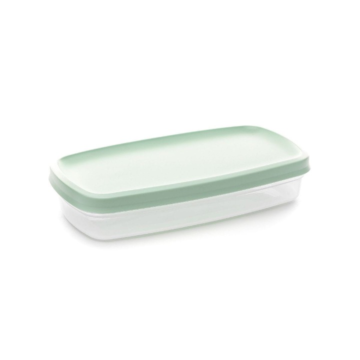 Cutie alimentara VacuTop, 850ml, mint, 25,4x13,4x5cm, BPA Free