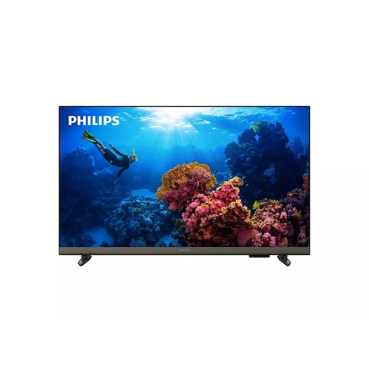 Телевизор Philips 43PFS6808/12, 43" FHD LED 1920x1080, DVB-T/T2/T2-HD/C/S/S2, HDR 10, HLG, New OS, Dual Core Pixel Plus HD, HDMI*3, USB*2, Cl+, 802.11n, Lan, 16W RMS Chrome 43PFS6808/12