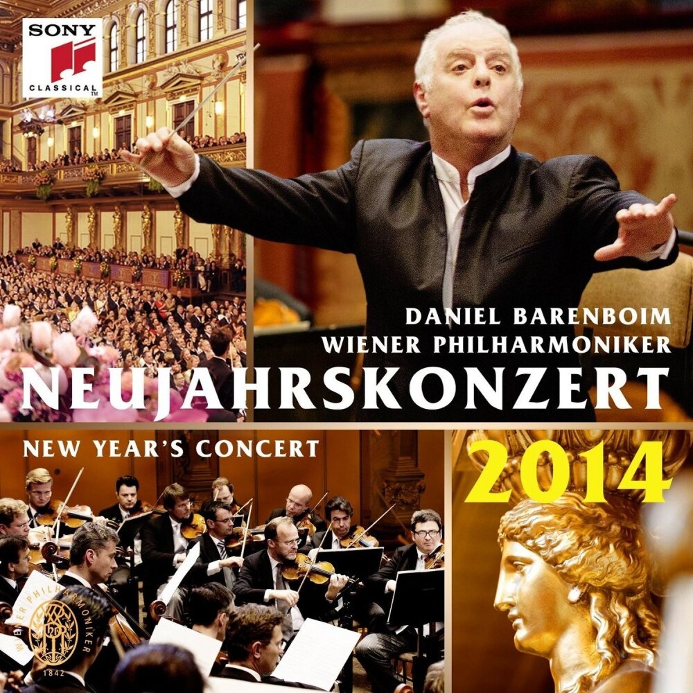 Daniel Barenboim & Wiener Philharmoniker-New Year's Concert 2014-Johann Strauss-2CD