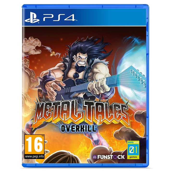 Игра ZEROUNO GAMES Metal Tales Overkill, за PlayStation 4