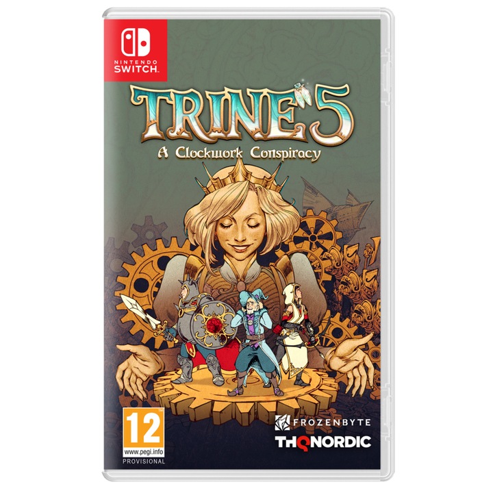 Joc Trine 5 A Clockwork Conspiracy Pentru Nintendo Switch