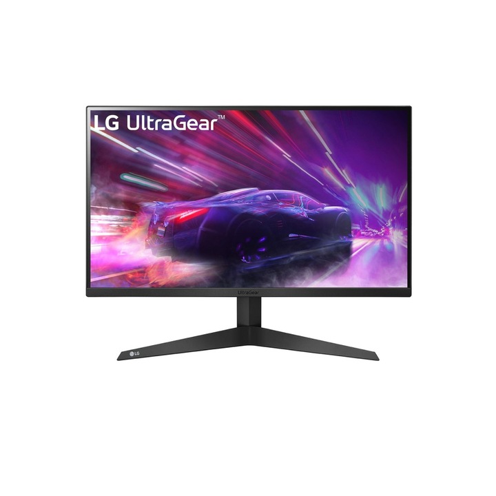 Monitor, LG, 24GQ50F-B, 23.8", FHD, 1920 x 1080, TN, AG, 1ms 144Hz, Mega DFC, 300cd/m2, Radeon FreeSync, HDMI, DisplayPort, Negru