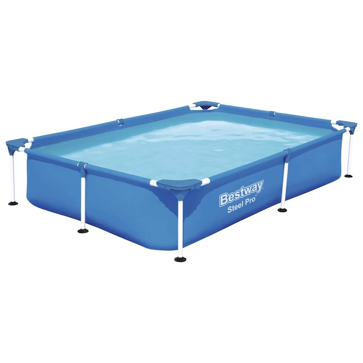 Плувен басейн Bestway Steel Pro, 221x150x43 см, 8 Kg