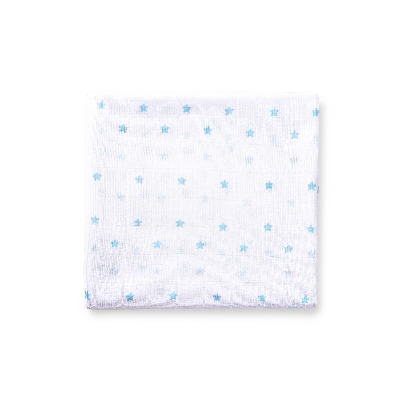 Interbaby 99980-31 Mussola Di Cotone Neonato Con Stampe Grigie. - 200 g