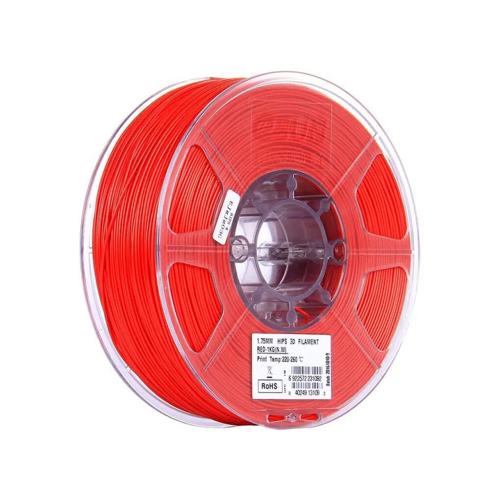 Filament eSUN HIPS 1.75 Red 1Kg