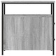 VidaXL szürke sonoma színű szerelt fa éjjeliszekrény 30x60x60 cm 826069