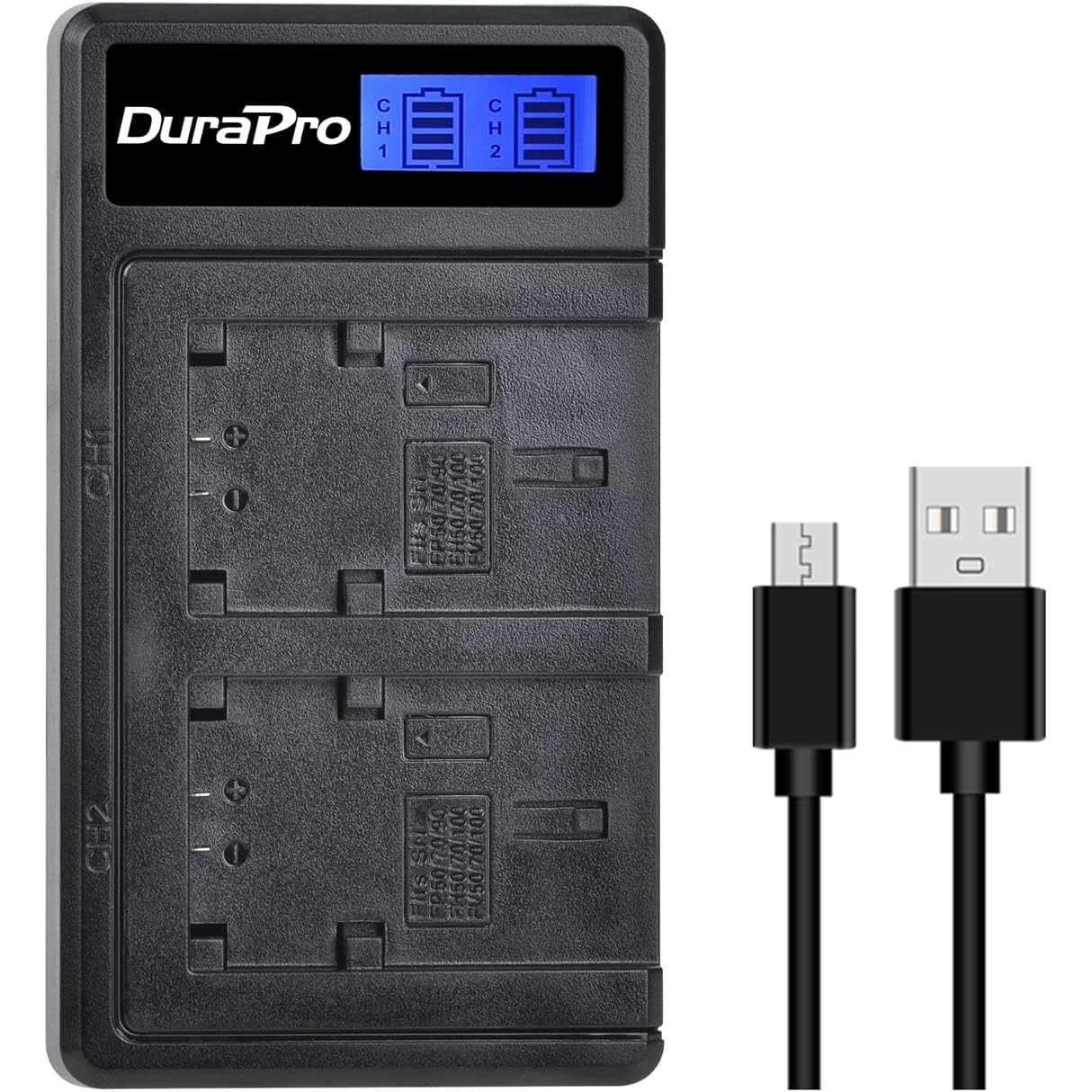 Chargeur duo pour 2 batteries Sony NP-FV30, NP-FV50, NP-FV70, NP-FV100 Chargeur duo pour 2 batteries Sony NP-FV30, NP-FV50, NP-FV70, NP-FV100