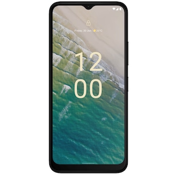 Telefon mobil Nokia C32, Dual SIM, 64GB, 3GB RAM, Charcoal