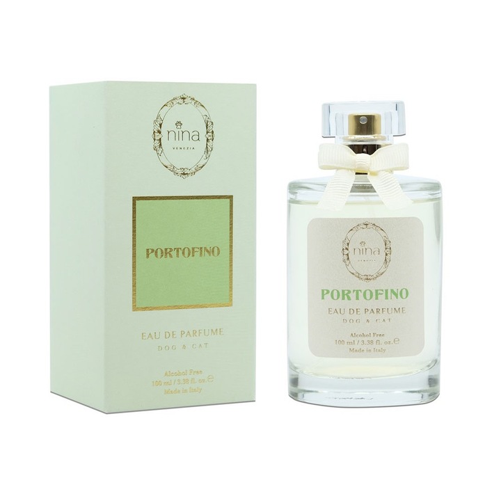 Parfum pentru caini si pisici Portofino aroma de smochina salbatica, Nina Venezia®, 100 ml