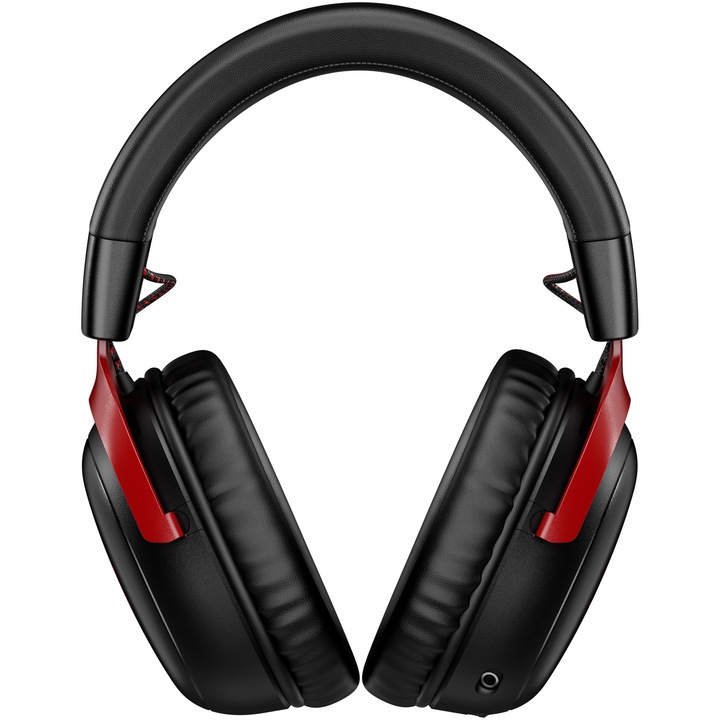 HYPERX Cloud III vezeték nélküli gaming headset, Fekete/Piros - eMAG.hu