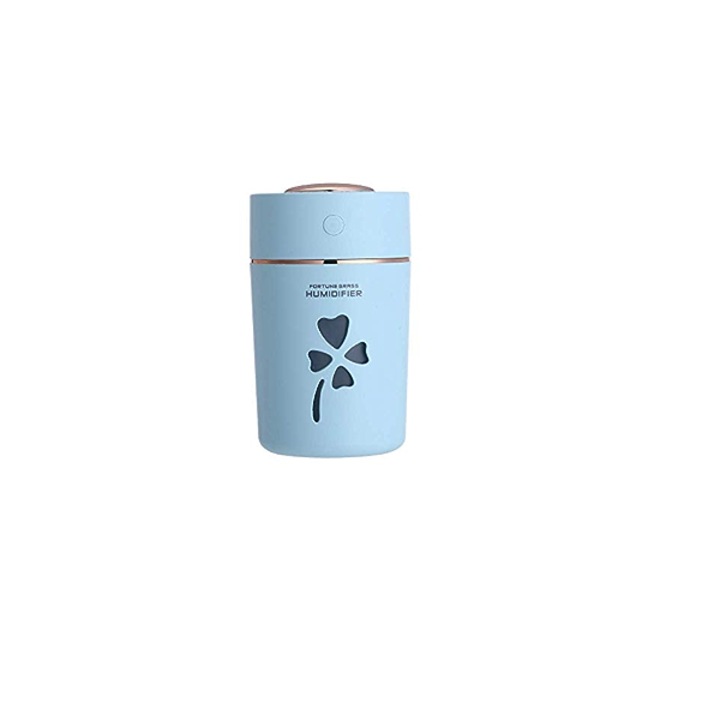 Umidificator Portabil si Proiector de Stele, Difuzor de Arome, Lumina Ambientala si Cap Rotativ, Silentios, pentru Camera, Birou, Yoga, Spa, Masina, 280ml, Alb