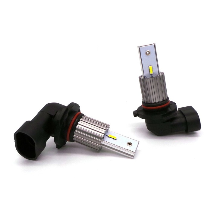 Set 2 becuri auto motoLEDy, LED HB3, 9005 9V-30V CANBUS CSP 3500lm