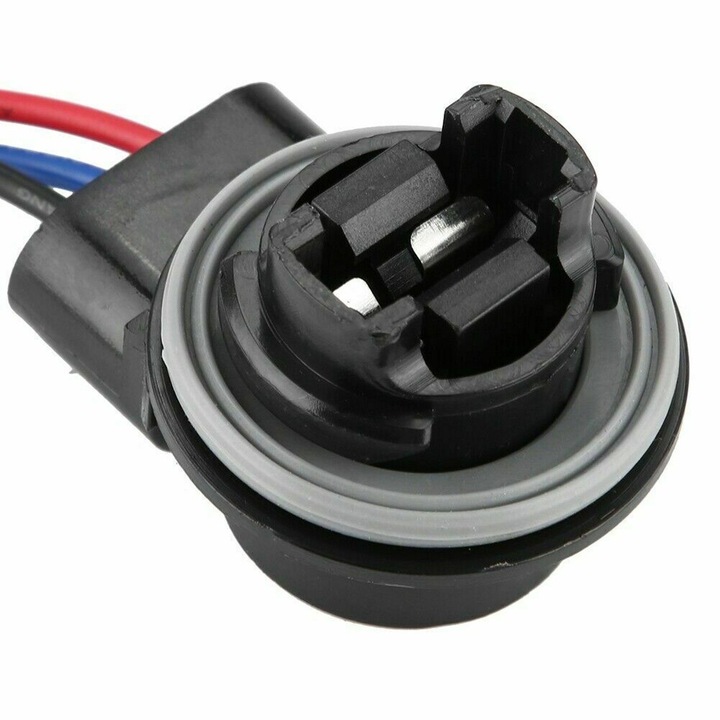 Set 2 buc auto motoLEDy Soclu P27W/7W, 3157 negru