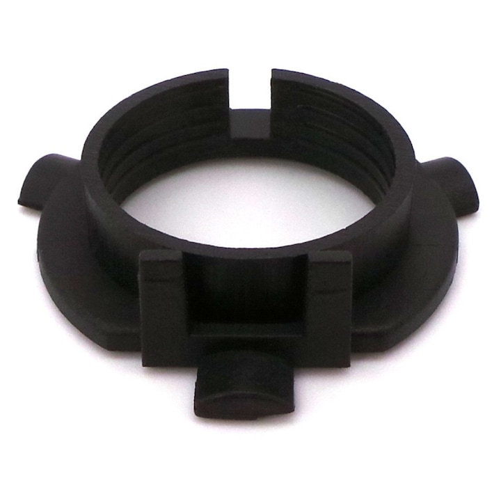 Adaptor pentru becuri LED, motoLEDy, H7, pentru montaj in faruri auto, Set 2 bucati, compatibil cu anumite modele KIA si Hyundai