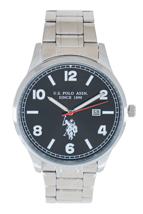 U.S. Polo Assn., Ceas din otel inoxidabil, Argintiu
