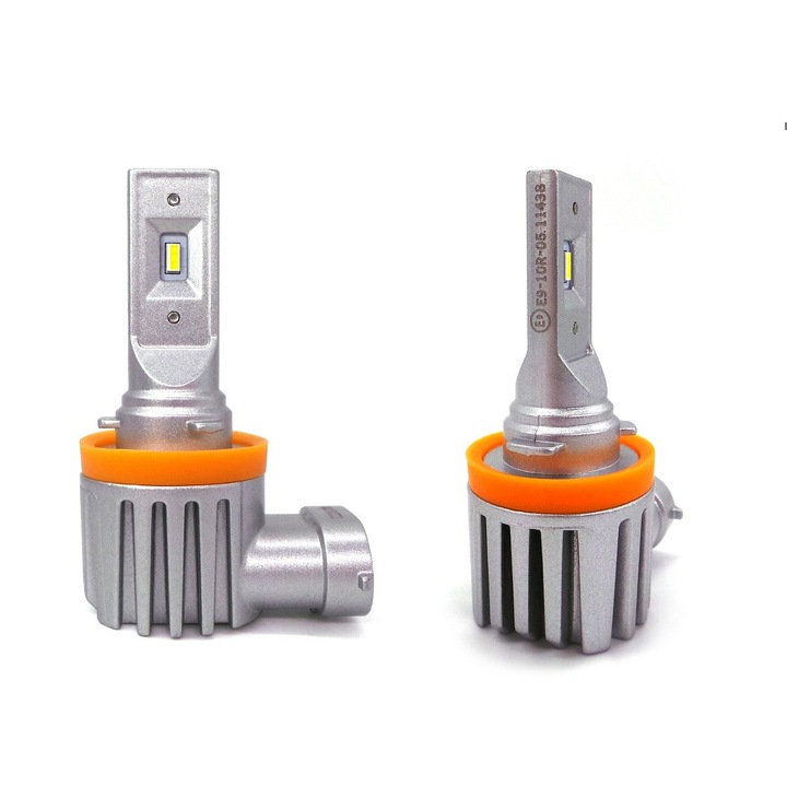 Set 2 becuri auto motoLEDy, LED H9 9V-30V CANBUS CSP Nou