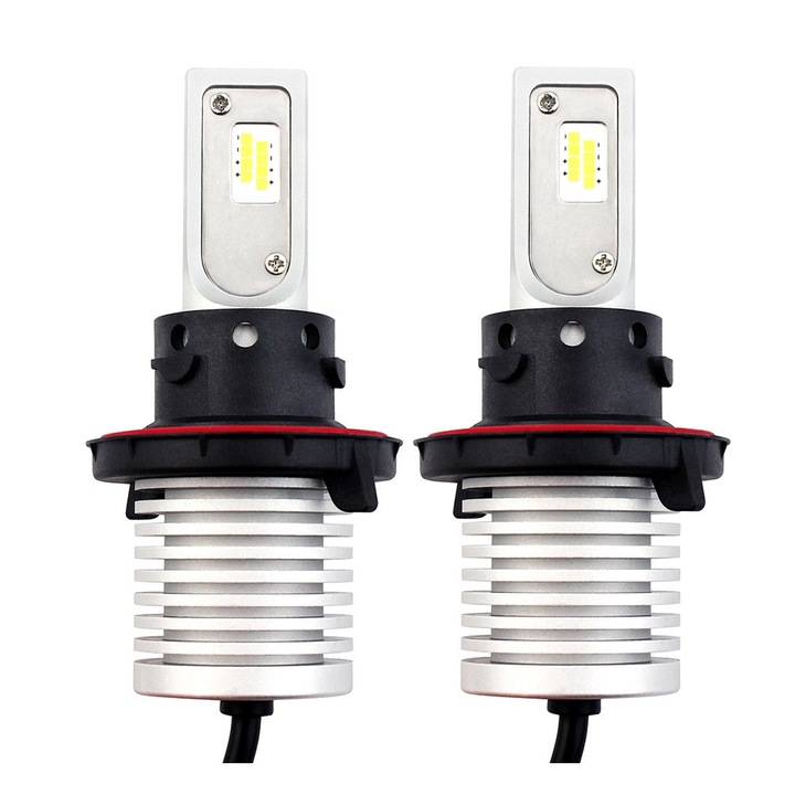 Set 2 becuri auto motoLEDy, LED H13 9V-32V CANBUS CSP Nou