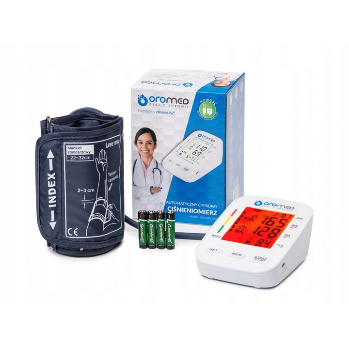 Kar vérnyomásmérő, OROMED, ORO-BP, 3 PRO