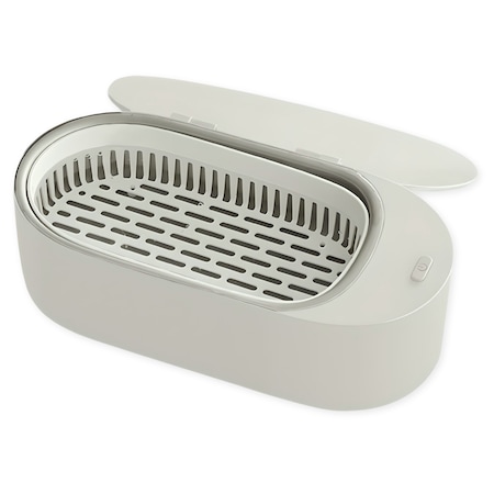 Aparat de curatare cu ultrasunete diZZen®, pentru bijuterii, ochelari, proteze dentare, frecventa 47KHz, folosit si la sterilizare si dezinfectare, capacitate max 500ml, cuva otel inoxidabil, alb