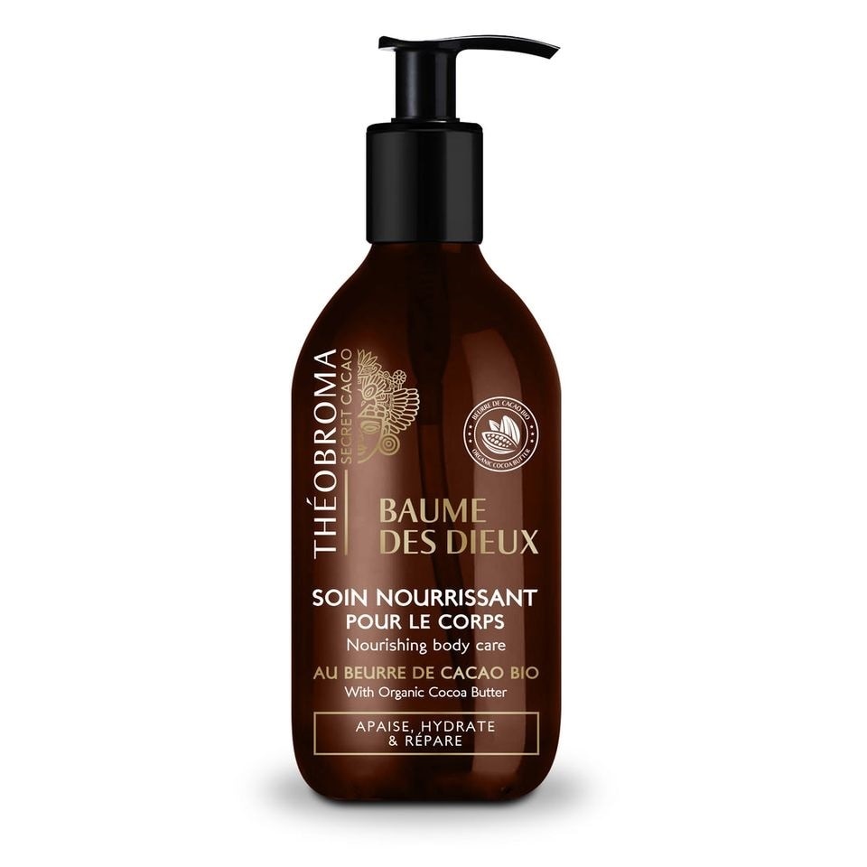 Lotiune pentru corp, Théobroma Secret Cacao, BAUME des DIEUX, hidratanta, Bio, 250ml eMAG.ro