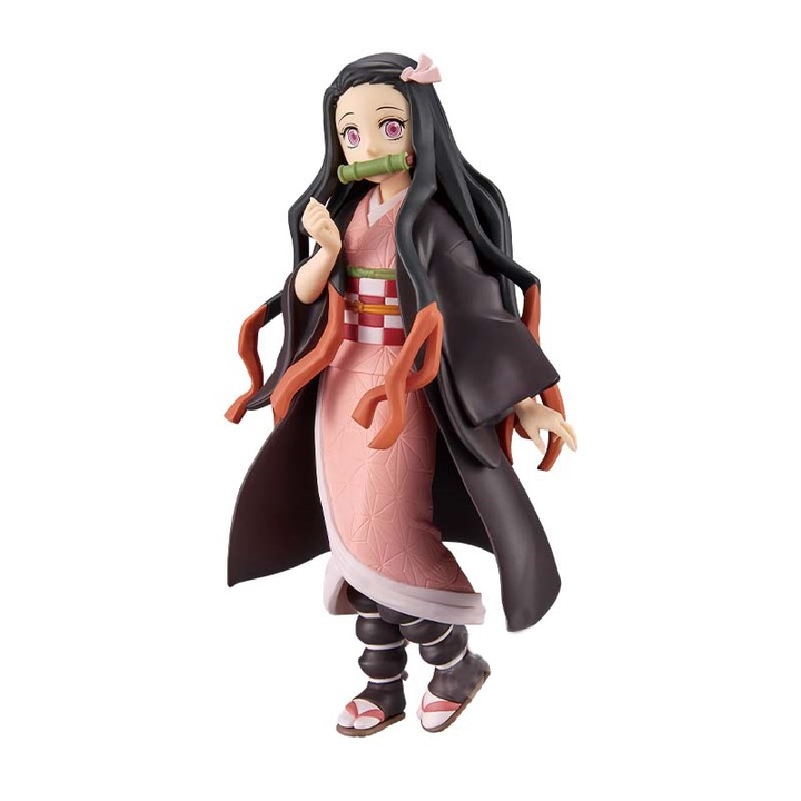 Figurina - Demon Slayer - Nezuko Kamado, Vol. 30, Roz, 10 cm