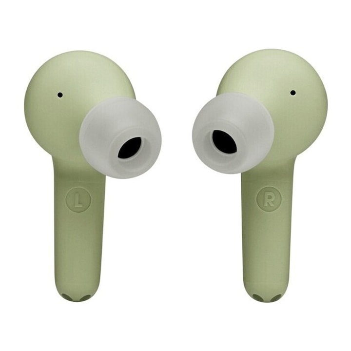 JBL Tune 215 In-Ear audio fülhallgató, True Wireless, Bluetooth, 25 órás akkumulátor-élettartam, zöld