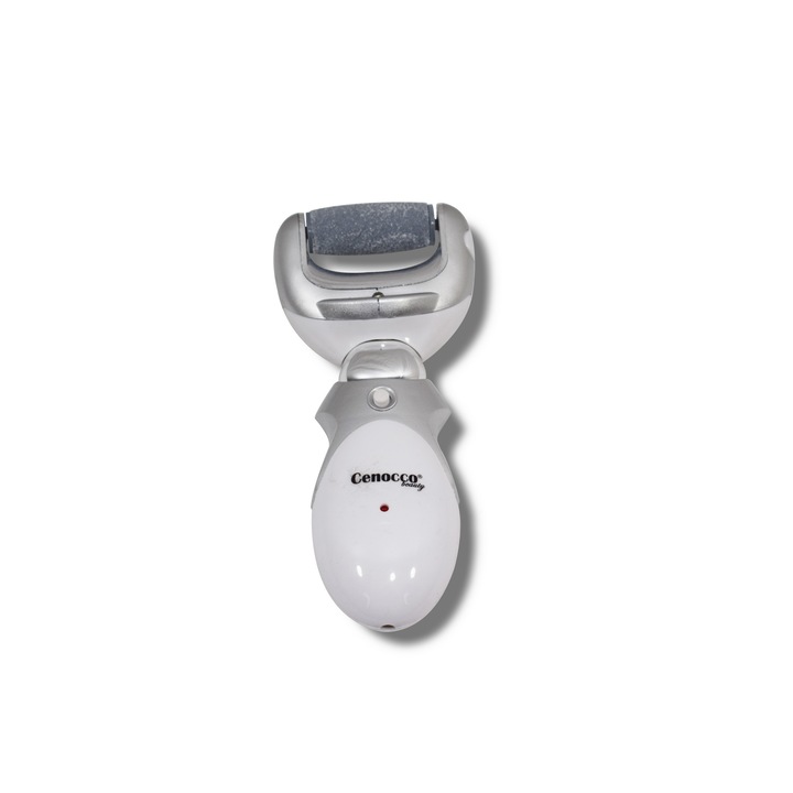 Pila Electrica Pentru Talpi Si Calcaie, CENOCCO, 2 Viteze, 2 Directii De Actionare, Buton De Blocare De Siguranta, Baterie Reincarcabila USB