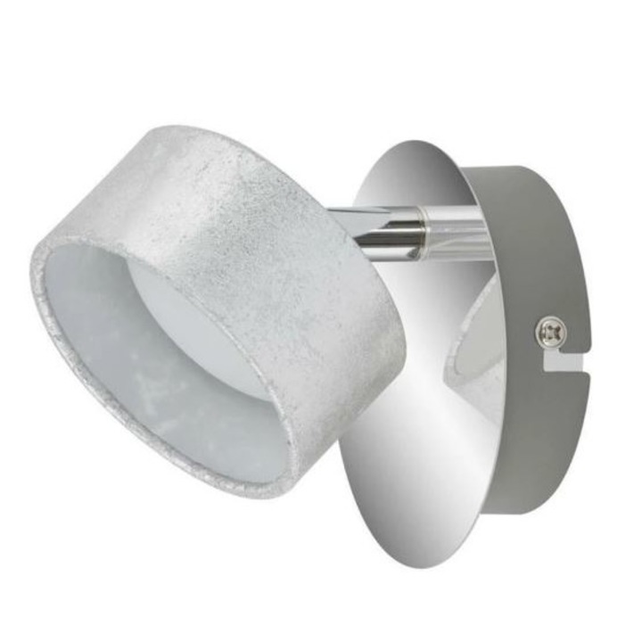 Aplica Briloner Pro LED Spot argintiu antic 10 cm
