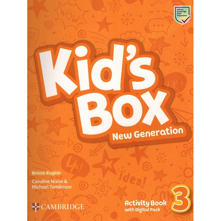Kid's Box New Generation Level 3 Activity Book with Digital Pack British English autor Michael Tomlinson