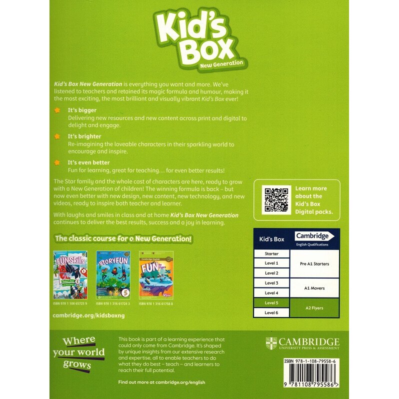 Kid's Box New Generation Level 5 Pupil's Book with eBook British ...