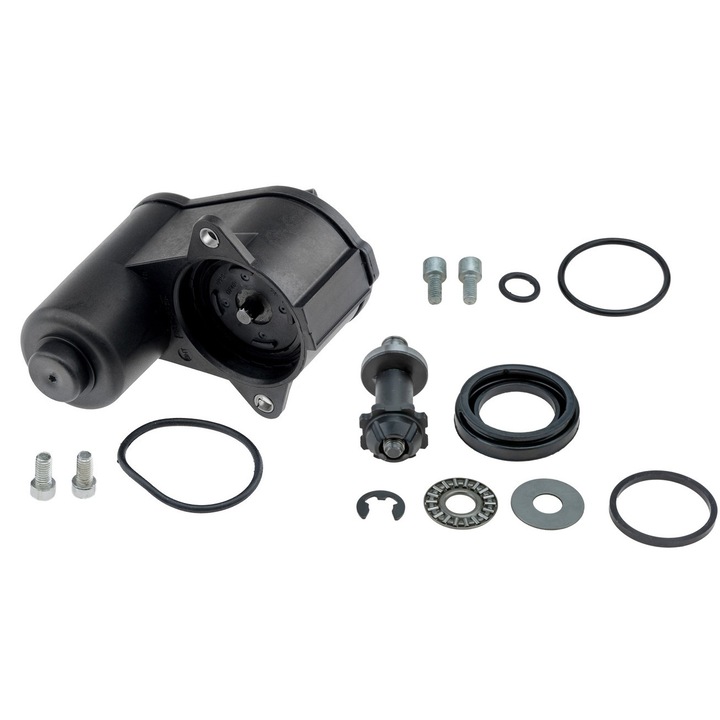 Motoras Frana + kit Reparatie Etrier 12 dinti compatibil VW Passat B6 Variant/Break (3C5) (2005-2010)