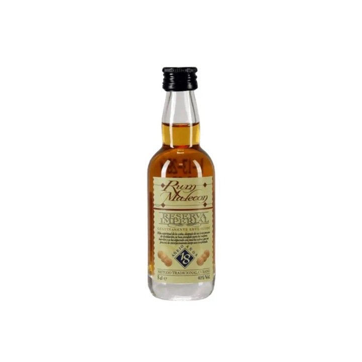 Malecon 18 éves rum, 0,05 l, 40 %
