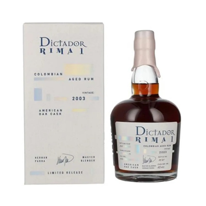 Dictador Rima 2000 Port Cask, 0.7 l, pdd 43%